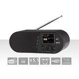DABMAN d105 Kompakt DAB+ / FM / Bluetooth rádió fekete színben-0
