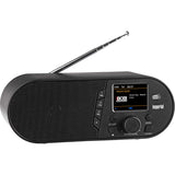 DABMAN d105 Kompakt DAB+ / FM / Bluetooth rádió fekete színben-5
