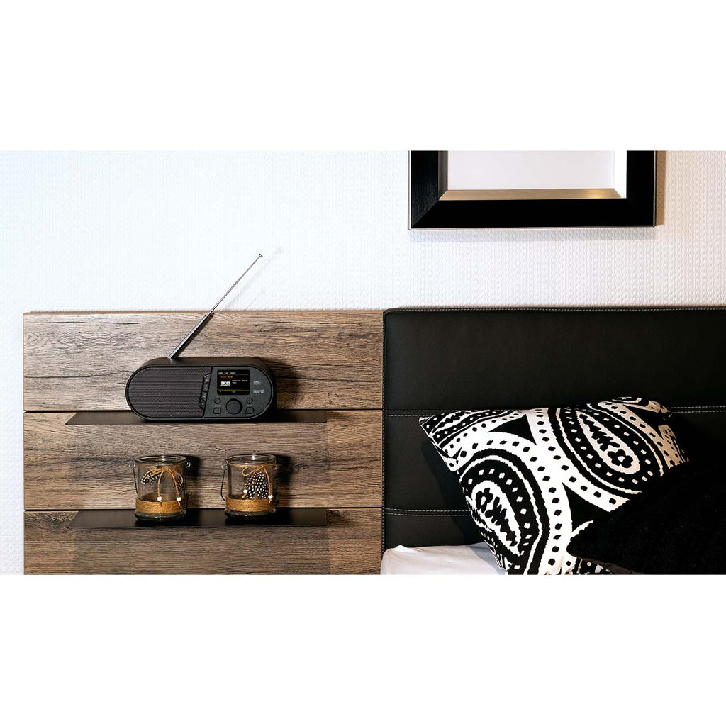 DABMAN d105 Kompakt DAB+ / FM / Bluetooth rádió fekete színben-8