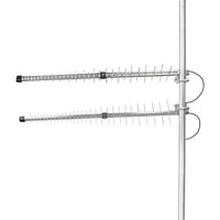 5G / 4G / 3G Antenna | 4G | Kültéri | 698 - 3800 MHz | Nyereség: 15 dB | 0.30 m | Ezüst-1
