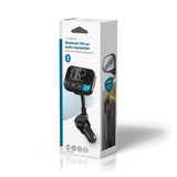 Car Audio FM Transmitter | Hattyúnyak | Kéz nélküli hívás | 2 " | Fekete Fehér Képernyő | Bluetooth® | PD 20 W / QC 3.0 | Gyors töltés | Basszus kiemelés | Google Assistant / Siri | Fekete-5
