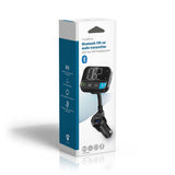 Car Audio FM Transmitter | Hattyúnyak | Kéz nélküli hívás | 2 " | Fekete Fehér Képernyő | Bluetooth® | PD 20 W / QC 3.0 | Gyors töltés | Basszus kiemelés | Google Assistant / Siri | Fekete-6
