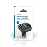 Car Audio FM Transmitter | Rögzített | Kéz nélküli hívás | 1 " | Borostyán Képernyő | Bluetooth® | PD 18 W / PD 24 W | Gyors töltés | Basszus kiemelés | Google Assistant / Siri | Fekete-5