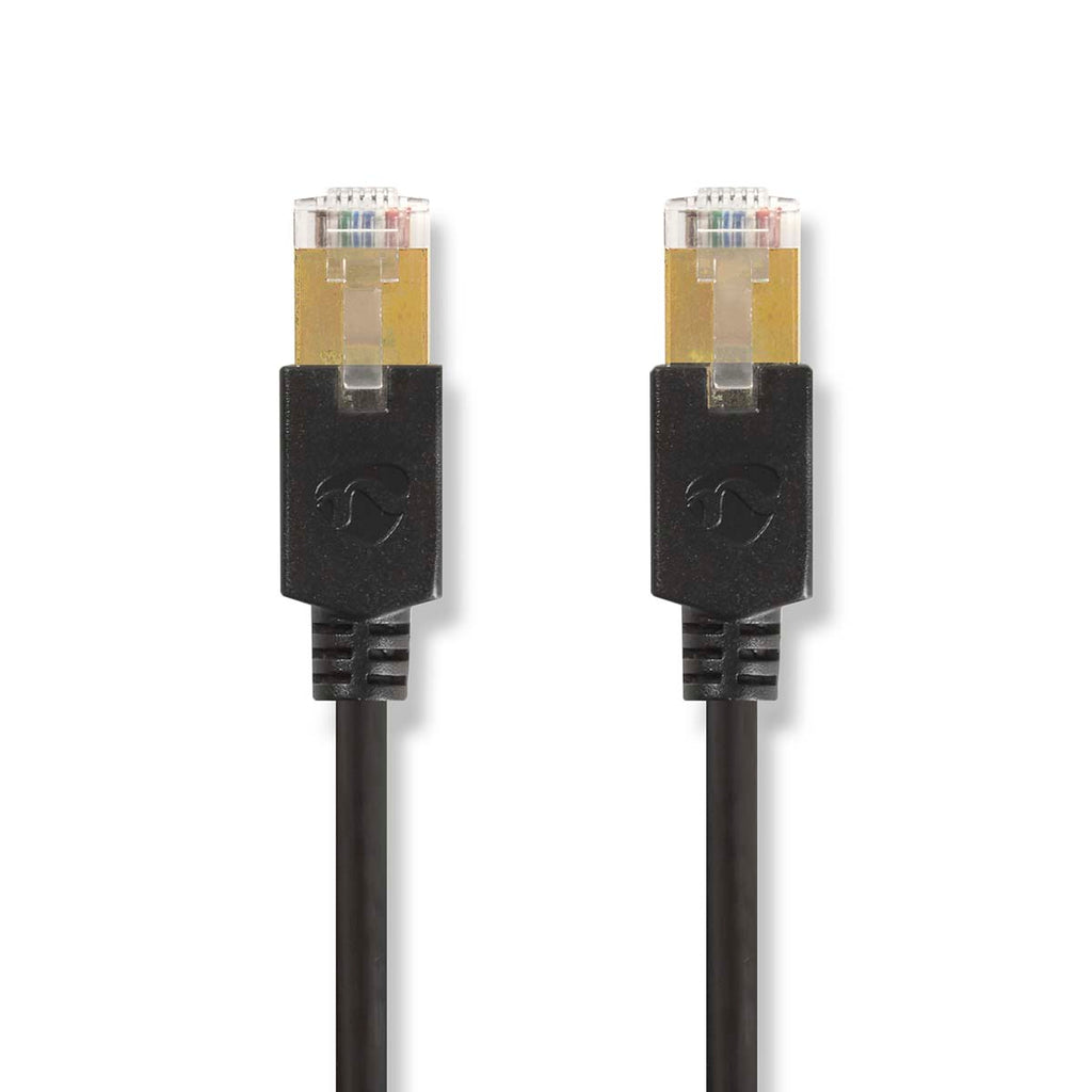 CAT6 hálózati kábel | RJ45 Dugasz | RJ45 Dugasz | F/UTP | 1.00 m | Kerek | LSZH / PVC | Antracit | Doboz-0