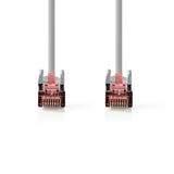 CAT6 hálózati kábel | RJ45 Dugasz | RJ45 Dugasz | S/FTP | 10.0 m | Benti | Kerek | LSZH | Szürke | Doboz-1