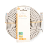 CAT5e hálózati kábel | U/UTP | RJ45 Dugasz | RJ45 Dugasz | 30.0 m | Kerek | PVC | Szürke | Label-2