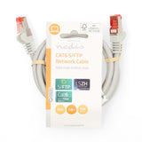 CAT6 hálózati kábel | RJ45 Dugasz | RJ45 Dugasz | S/FTP | 1.00 m | Kerek | LSZH | Szürke | Label-2