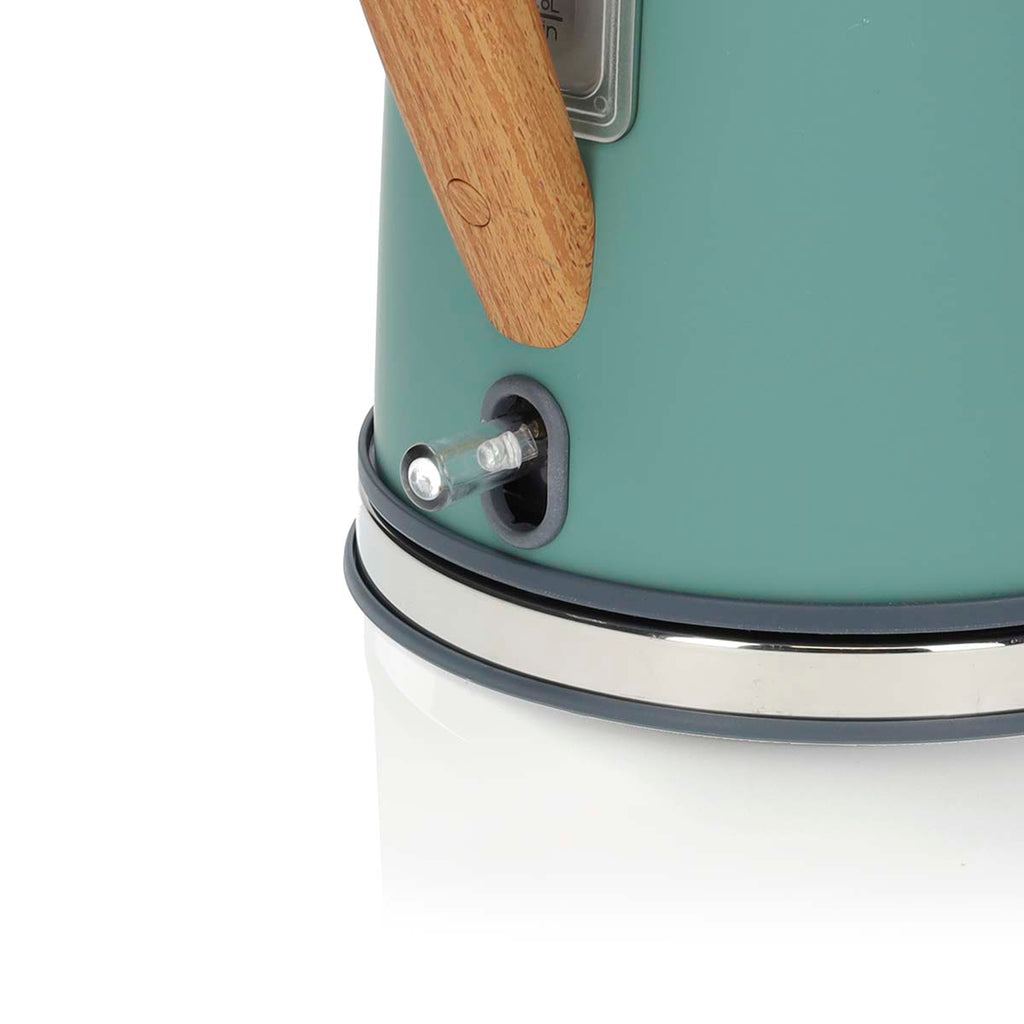 Elektromos vízforraló | 1.7 l | Puha Borítás | Zöld | 360 fokban elfogatható | Rejtett fűtőszál | Strix® vezérlő | Üresen forralás elleni védelem-5