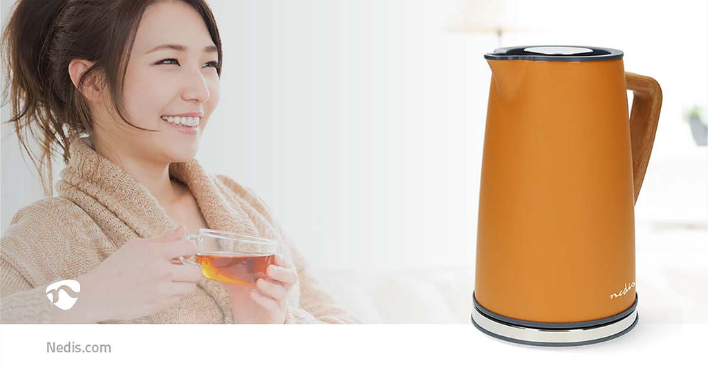 Elektromos vízforraló | 1.7 l | Puha Borítás | Narancs | 360 fokban elfogatható | Rejtett fűtőszál | Strix® vezérlő | Üresen forralás elleni védelem-10