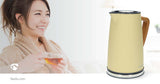 Elektromos vízforraló | 1.7 l | Puha Borítás | Sárga | 360 fokban elfogatható | Rejtett fűtőszál | Strix® vezérlő | Üresen forralás elleni védelem-9