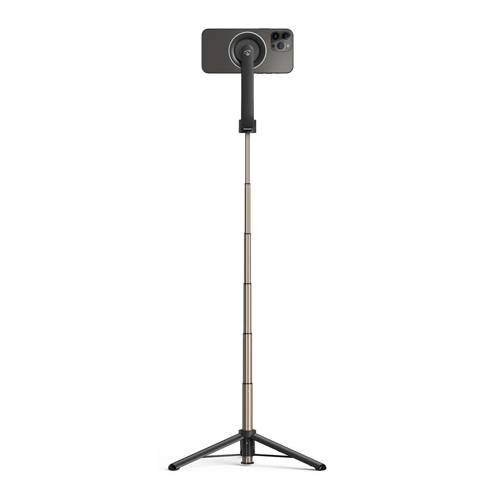 Bluetooth szelfi stick | Bluetooth® version_ 5.0 | Maximális képernyő méret: 7 " | Hosszúság összehajtva: 17 cm | Hajtogatás nélküli hossz_ 61 cm | Maximális súly kapacitás: 1000 g | Elemes Áramellátás-7