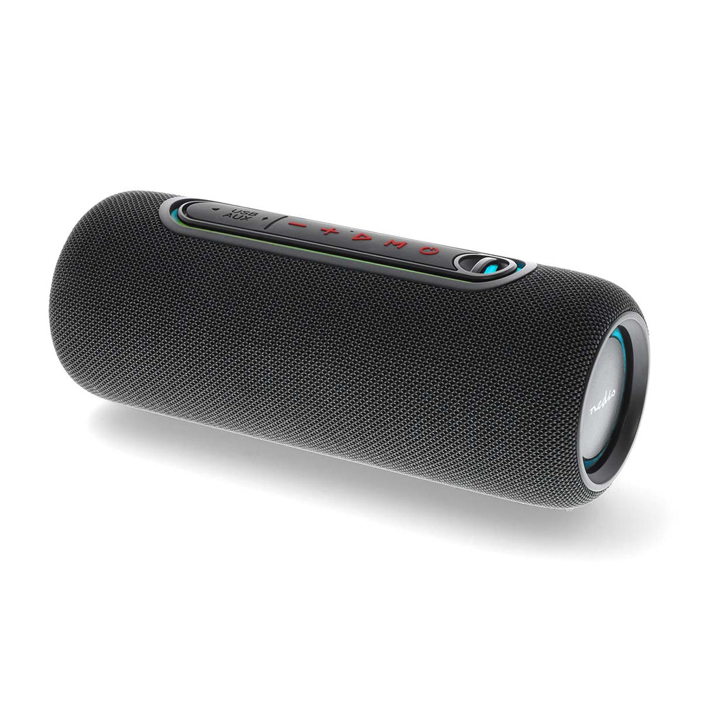 Bluetooth® hangszóró | Maximális akkumulátor lejátszási idő: 4 óra | Kézben Tartott Változat | 30 W | Stereo | Beépített mikrofon | X5 | Összekapcsolható | Fekete-0