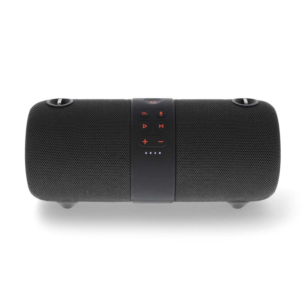 Bluetooth® hangszóró | Maximális akkumulátor lejátszási idő: 6.5 óra | Kézben Tartott Változat | 40 W | Stereo | Beépített mikrofon | IPX6 | Összekapcsolható | Fekete-2