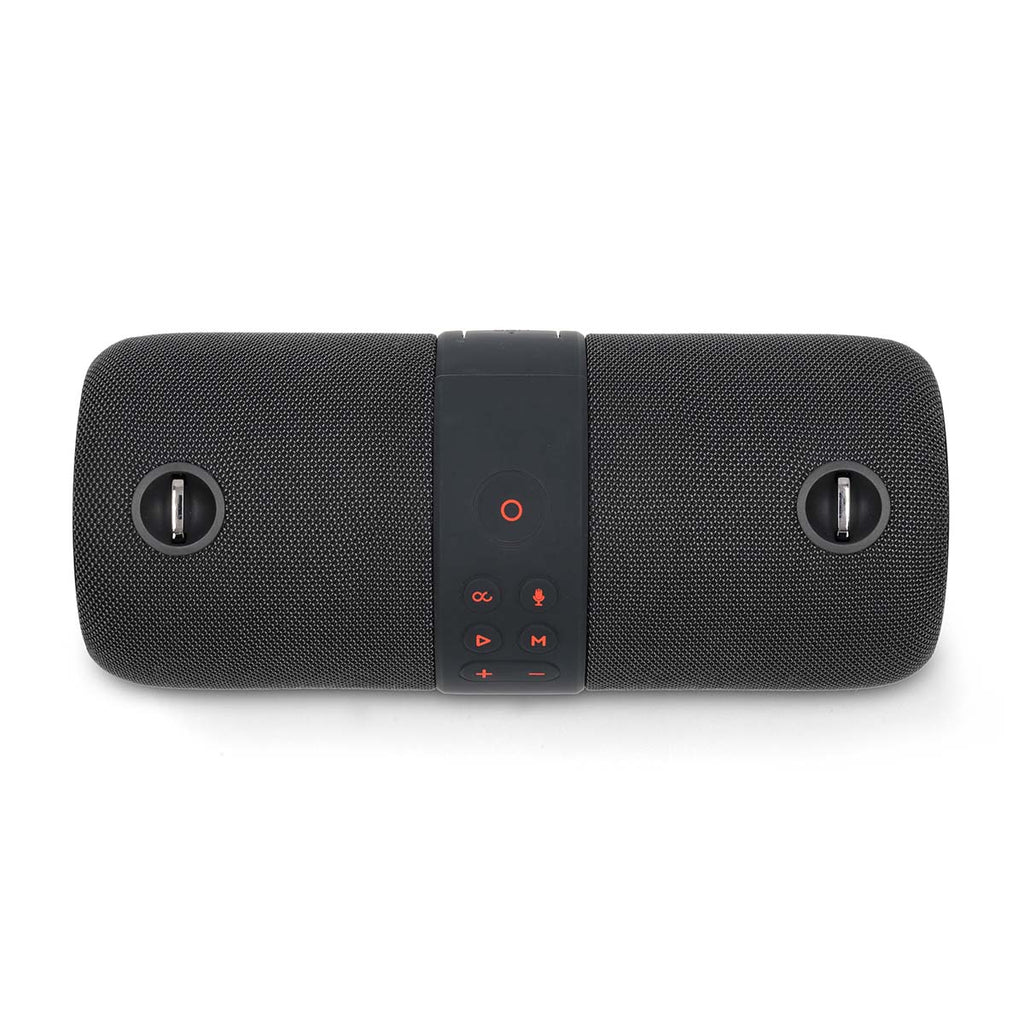 Bluetooth® hangszóró | Maximális akkumulátor lejátszási idő: 6.5 óra | Kézben Tartott Változat | 40 W | Stereo | Beépített mikrofon | IPX6 | Összekapcsolható | Fekete-7