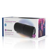 Bluetooth® hangszóró | Maximális akkumulátor lejátszási idő: 6.5 óra | Kézben Tartott Változat | 40 W | Stereo | Beépített mikrofon | IPX6 | Összekapcsolható | Fekete-11