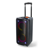 Bluetooth® party hangszóró | Maximális akkumulátor lejátszási idő: 5 óra | 240 W | Hordozó fogantyú | Party fények | Ekvalizer | Fekete / Narancs-7