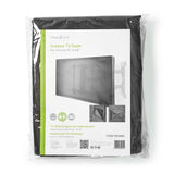 Kültéri TV képernyő Cover | Képernyő méret: 65 - 70 " | Supreme Minőség Oxford | Fekete-10