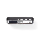 Kazettás Converter | Hordozható | Csatlakozó kimenet_ 1x 3.5 mm / 1x Mini USB | Kiegeszitõk: USB Kábel | Elemes Áramellátás / USB-áramellátású