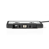 Car Audio kazetta adapter Aux | 3.5 mm | Kábel hossz_ 1.00 m | Fekete