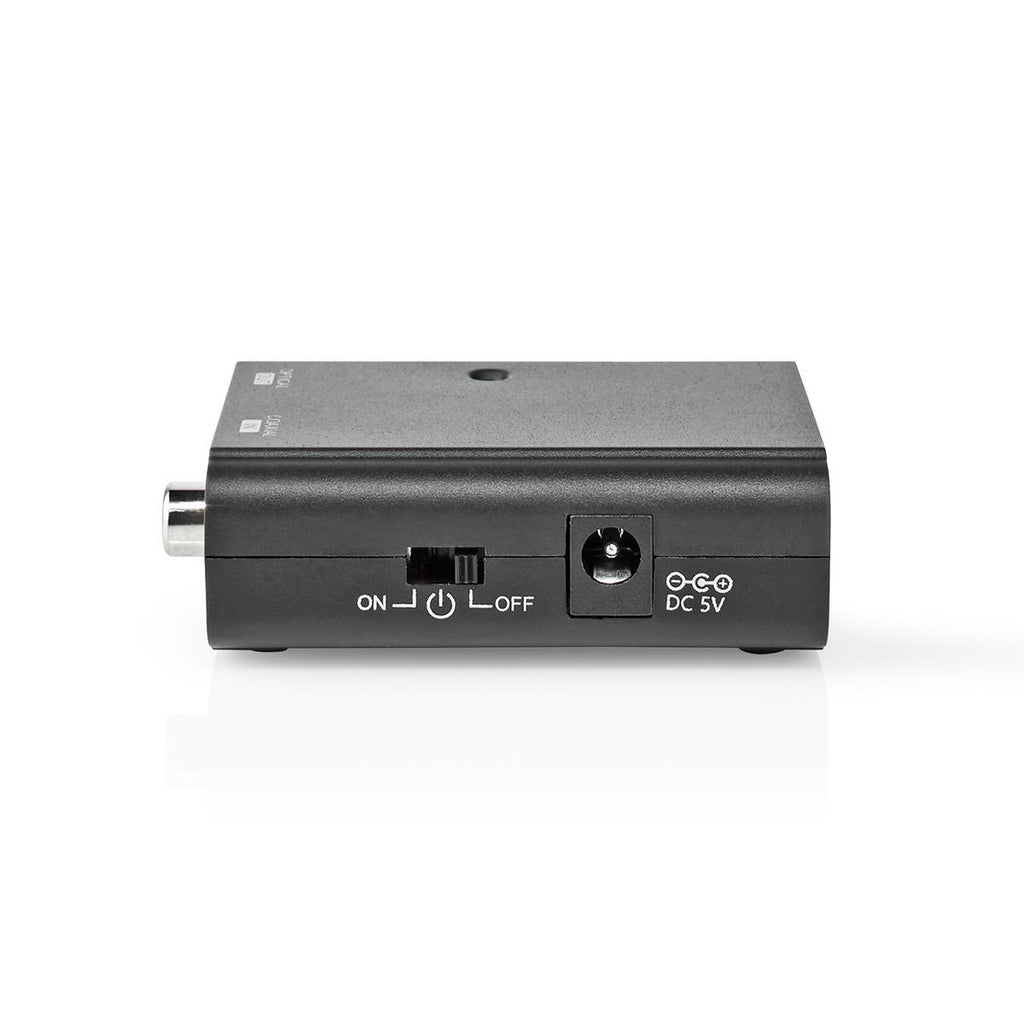 Digital Audio Converter | 1 irányú | Csatlakozó bemenet_ 1x S/PDIF | Csatlakozó kimenet_ Toslink Aljzat | Kézikönyv | Fekete