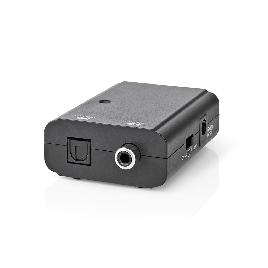 Digital Audio Converter | 1 irányú | Csatlakozó bemenet_ 1x S/PDIF | Csatlakozó kimenet_ Toslink Aljzat | Kézikönyv | Fekete