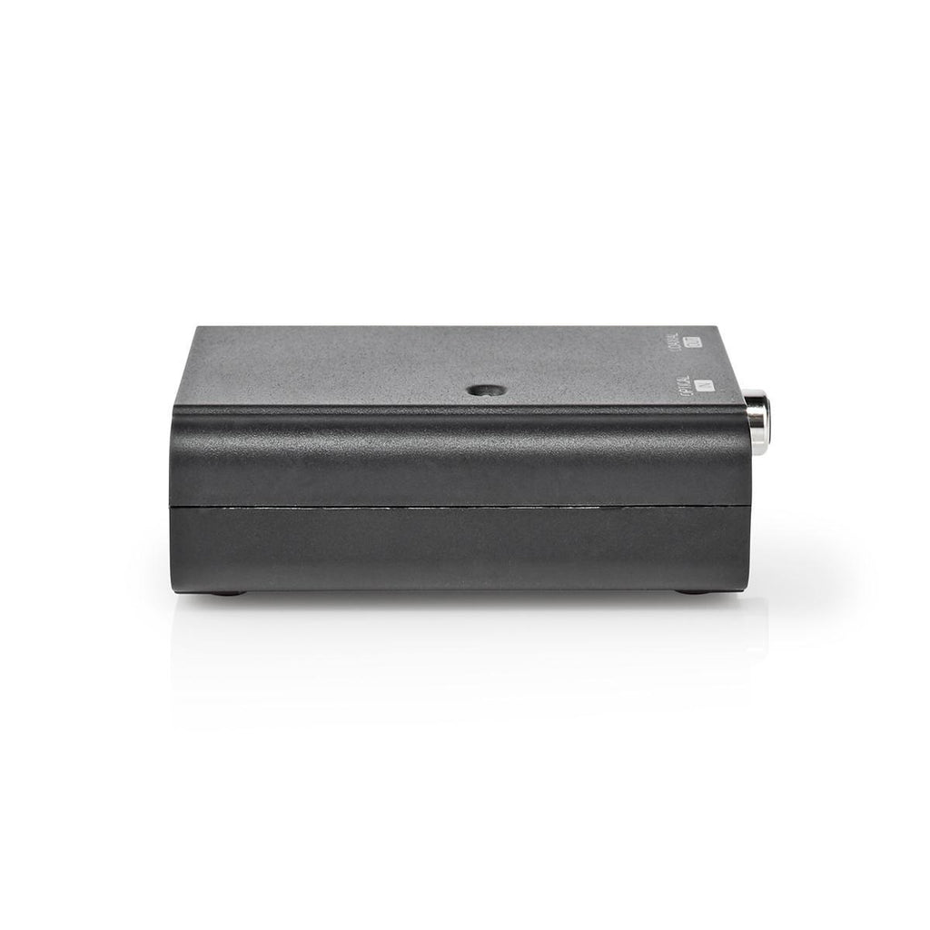 Digital Audio Converter | 1 irányú | Csatlakozó bemenet_ Toslink Aljzat | Csatlakozó kimenet_ 1x S/PDIF | Kézikönyv | Fekete