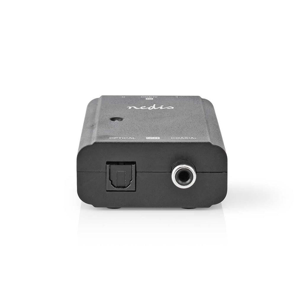 Digital Audio Converter | 1 irányú | Csatlakozó bemenet_ 2x RCA Aljzat | Csatlakozó kimenet_ 1x S/PDIF (RCA) Aljzat / 1x TosLink Aljzat | Kézikönyv | Fekete