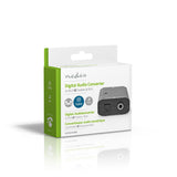 Digital Audio Converter | 1 irányú | Csatlakozó bemenet_ 2x RCA Aljzat | Csatlakozó kimenet_ 1x S/PDIF (RCA) Aljzat / 1x TosLink Aljzat | Kézikönyv | Fekete