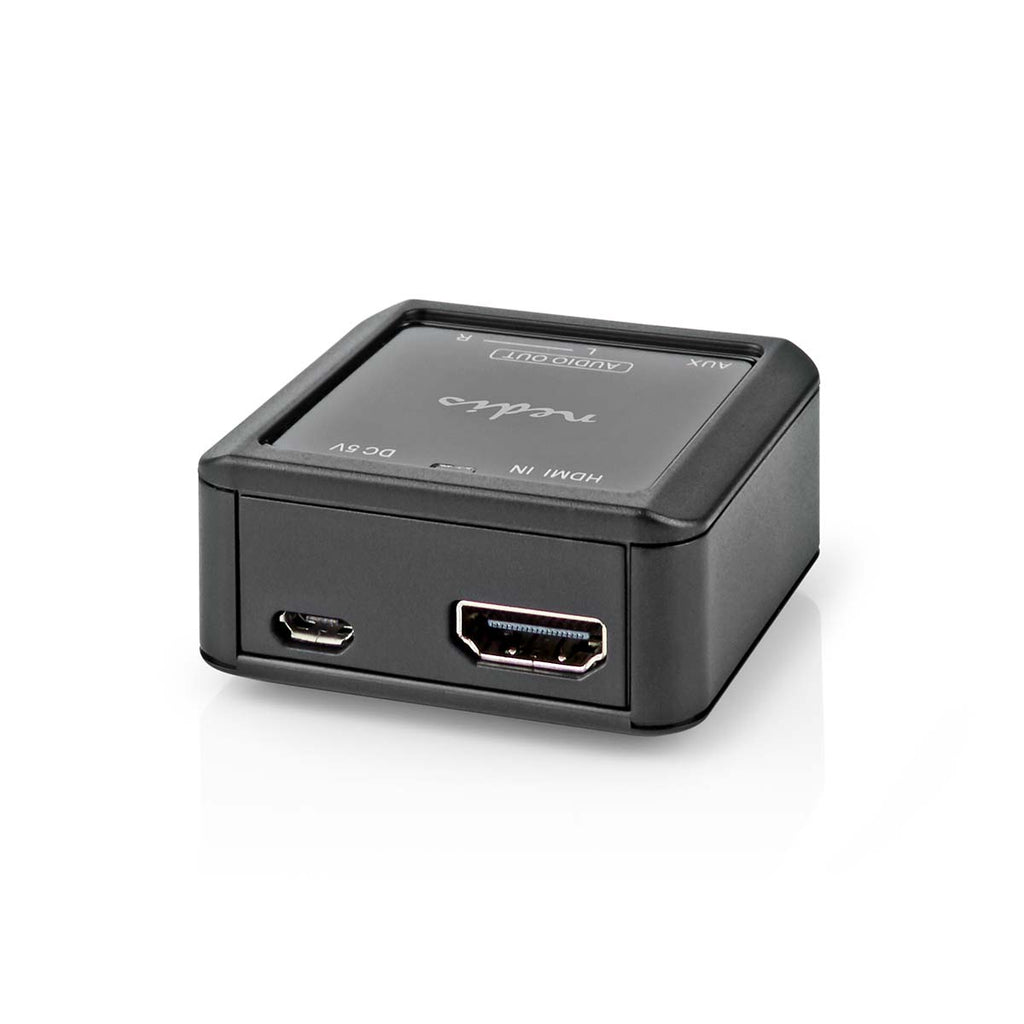 Digital Audio Converter | 1 irányú | Csatlakozó bemenet_ HDMI™ Bemenet | Csatlakozó kimenet_ 2x (2x RCA Aljzat) / 3.5 mm | eARC | Automatikus | Antracit