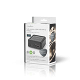 Digital Audio Converter | 1 irányú | Csatlakozó bemenet_ HDMI™ Bemenet | Csatlakozó kimenet_ 2x (2x RCA Aljzat) / 3.5 mm | eARC | Automatikus | Antracit