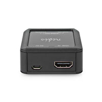 Digital Audio Converter | 1 irányú | Csatlakozó bemenet_ DC táp / HDMI™ Bemenet | Csatlakozó kimenet_ 1x Coax Audió / 1x TosLink Aljzat | eARC | Automatikus | Antracit