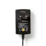 Univerzális hálózati adapter | Euro / C típus (CEE 7/16) | 27 W | 3 / 4.5 / 6 / 7.5 / 9 / 12 VDC | Kimeneti csatlakozó típusa: 2.5 x 2.1 mm / 3.5 x 1.35 mm / 3.5 x 2.1 mm / 5.0 x 2.1 mm / 5.5 x 1.5 mm / 5.5 x 2.5 mm | 1.80 m | Bemeneti feszültség: AC 100