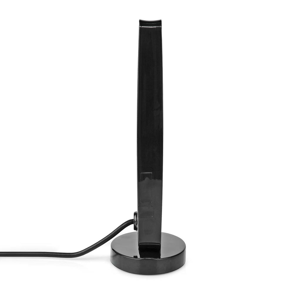 Beltéri Antenna | Aktív | FM / UHF / VHF | Vételi tartomány: 0-15 km | LTE700 | Nyereség: 26 dB | ABS | Fekete
