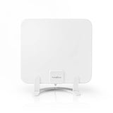 Beltéri Antenna | Aktív | FM / UHF / VHF | Vételi tartomány: 0-25 km | LTE700 | Nyereség: 30 dB | ABS | Fehér