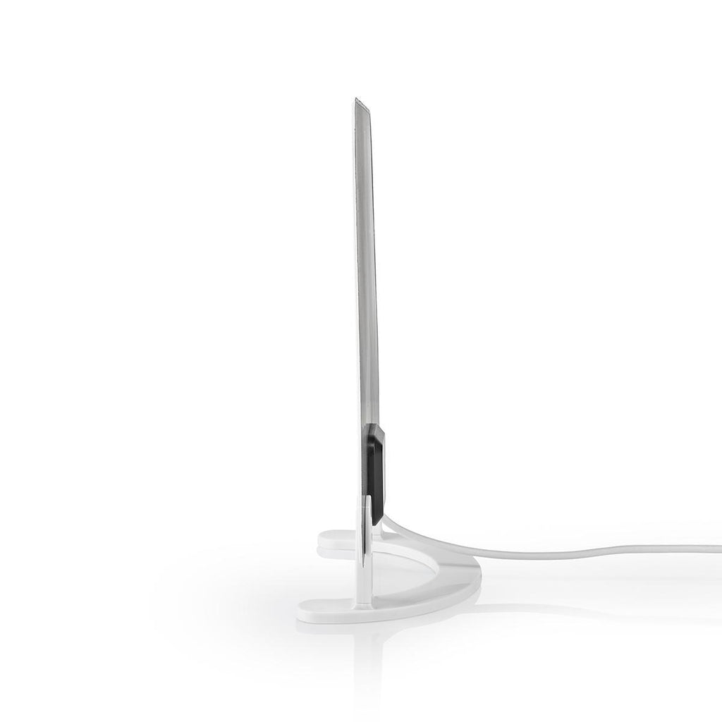 Beltéri Antenna | Aktív | FM / UHF / VHF | Vételi tartomány: 0-25 km | LTE700 | Nyereség: 30 dB | ABS | Fehér