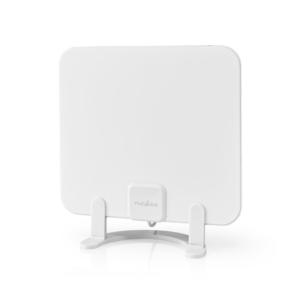Beltéri Antenna | Aktív | FM / UHF / VHF | Vételi tartomány: 0-25 km | LTE700 | Nyereség: 30 dB | ABS | Fehér