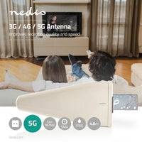 5G / 4G / 3G Antenna | 5G | Beltéri vagy Kültéri | 698-5000 MHz | Nyereség: 11 dB | 4.00 m | Fehér-1