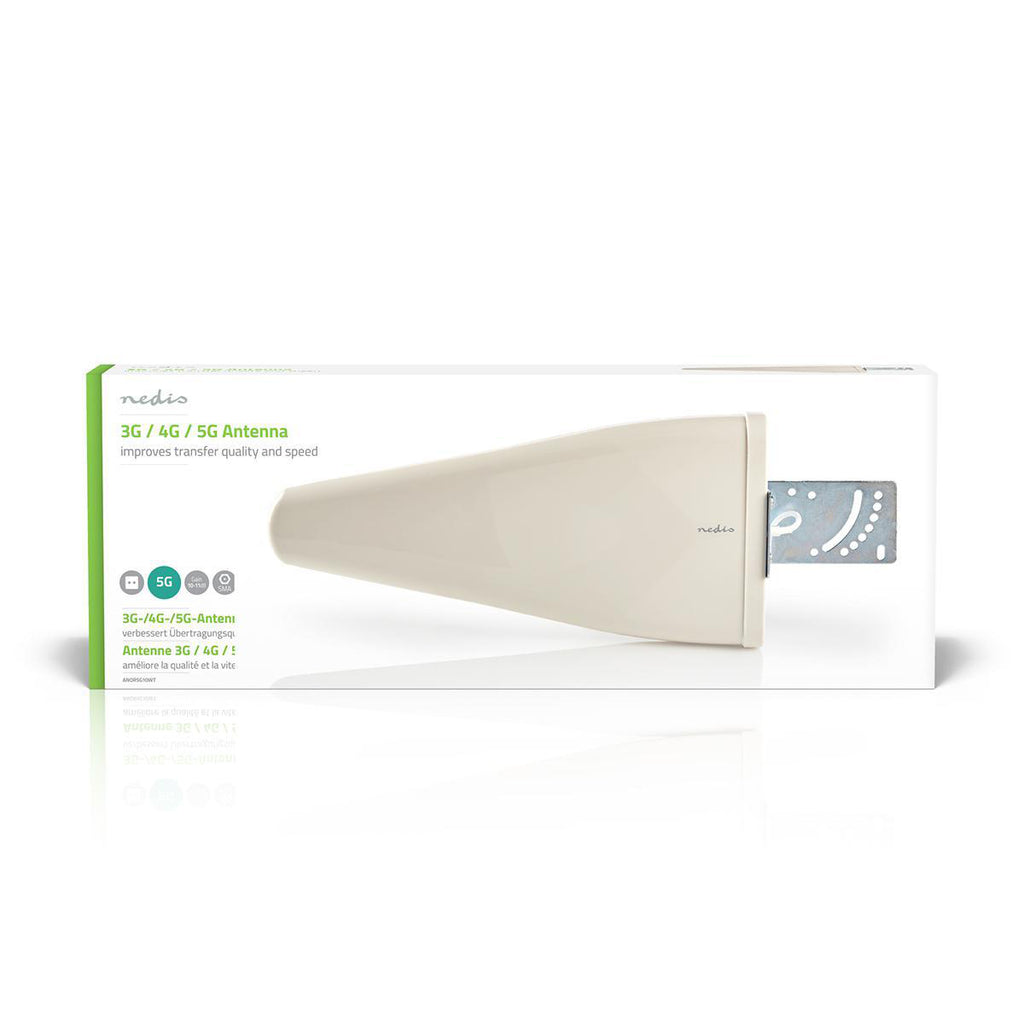 5G / 4G / 3G Antenna | 5G | Beltéri vagy Kültéri | 698-5000 MHz | Nyereség: 11 dB | 4.00 m | Fehér-9