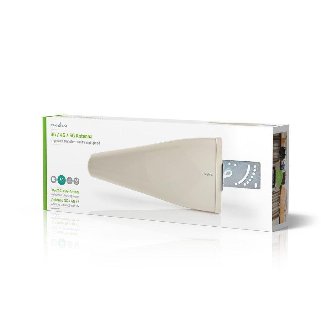 5G / 4G / 3G Antenna | 5G | Beltéri vagy Kültéri | 698-5000 MHz | Nyereség: 11 dB | 4.00 m | Fehér-10