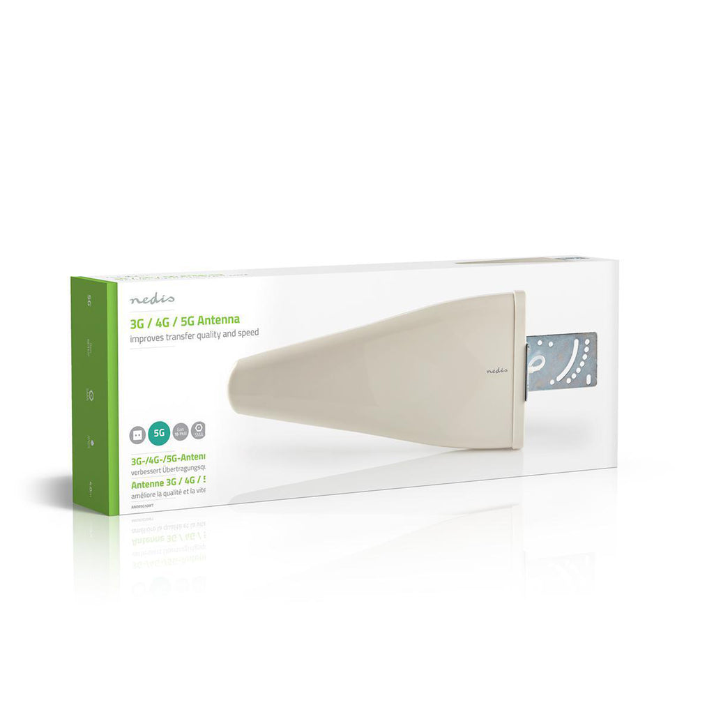 5G / 4G / 3G Antenna | 5G | Beltéri vagy Kültéri | 698-5000 MHz | Nyereség: 11 dB | 4.00 m | Fehér-11