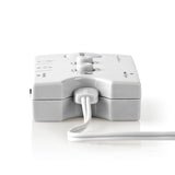 audio switch | Csatlakozó bemenet_ 2x 3.5 mm Dugasz | Csatlakozó kimenet_ 3x 3,5 mm Aljzat + 2,5 mm Aljzat | Funkcióvezérlés: Kézikönyv | Gombok száma: 3