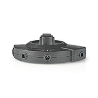 Digitális audiokapcsoló | 3 db TosLink-aljzat - TosLink-aljzat | Fekete