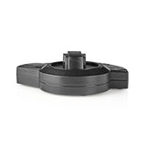 Digitális audiokapcsoló | 3 db TosLink-aljzat - TosLink-aljzat | Fekete