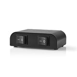 Hangszóró Vezérlő doboz | 2-Port port(s) | Csatlakozó Bilincsek | Hangsugárzó Impedanciája: 4-16 Ohm | Maximális terhelés csatornánként: 150 W | Alumínium | Fekete