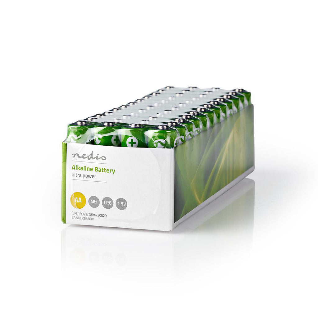 AA Alkáli Elem | 1.5 V | 48 darab | fiók