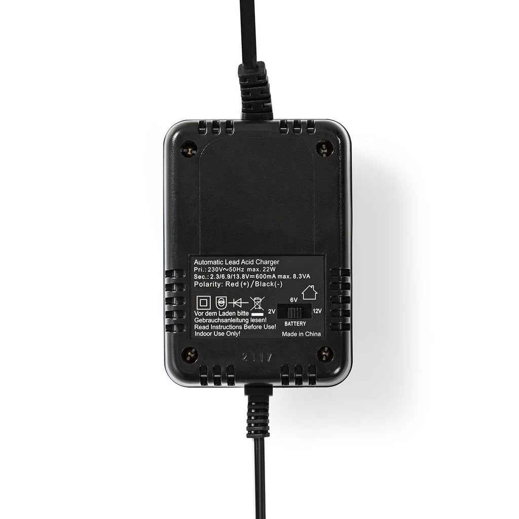 Töltő Ólomsavas Akkumulátorhoz | 2/6/12 V