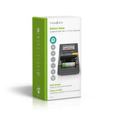 Elem tesztelő | 9V - AA - AAA - Button Cell - C - D | Fekete