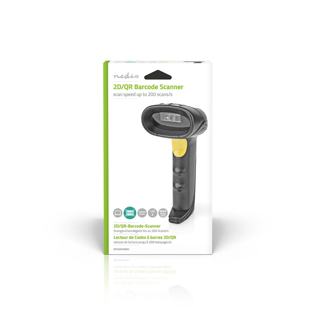 Vonalkódolvasó | CMOS | Vezetékes | 1D Lineáris / 2D/QR | USB-áramellátású | USB 2.0