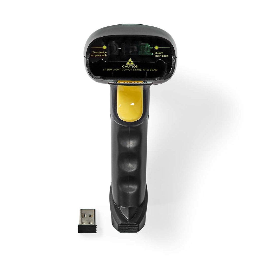 Vonalkódolvasó | Lézer | Vezeték Nélküli | 1D Lineáris | Elemes Áramellátás / USB-áramellátású | USB Kulcs