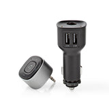 Bluetooth® Multi adapter | Csatlakozó kimenet_ 1x 3.5 mm | SBC | 7 óráig | Beépített mikrofon | Hangerő szabályozás | Automatikus áramtalanító funkció | Fekete/Szürke